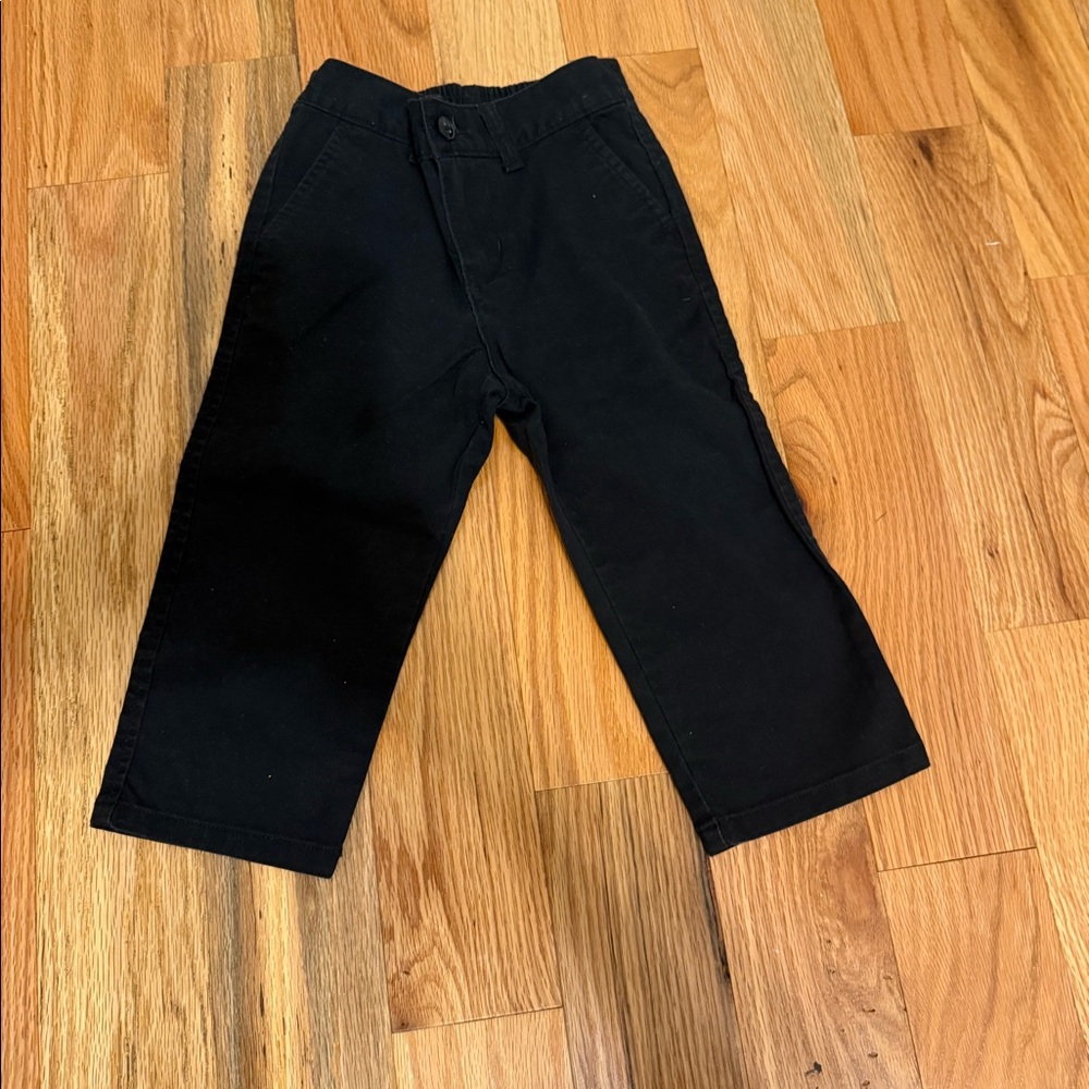 Boys Polo Black Pants